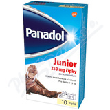 Panadol Junior 250mg sup.  10 CZ