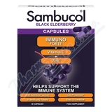 SAMBUCOL Immuno Forte + vitamin C + zinek tob. 30