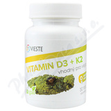Vieste Vitamin D3+K2 tbl. 30