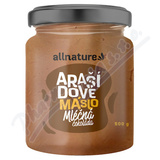 Allnature Arašídové máslo s mléčnou čokoládou 500g