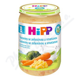 HiPP Tstoviny se zeleninou a smetanou BIO 8m 220g