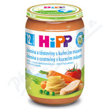 HiPP Zelenina a tstoviny s kuecm m. BIO 12+m220g
