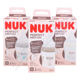 NUK Perfect Match lhev 0+m mix barev 150ml