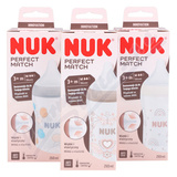 NUK Perfect Match lhev 3+m mix barev 260ml