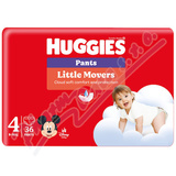 HUGGIES Little Movers Pants 4 9-14kg 36ks